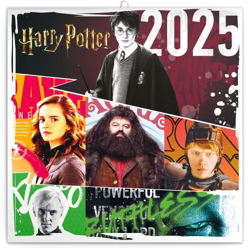 Lemeznaptár Harry Potter 2027, 30 × 30 cm