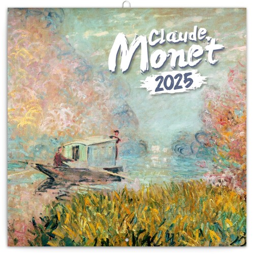 Lemeznaptár Claude Monet 2027, 30 × 30 cm