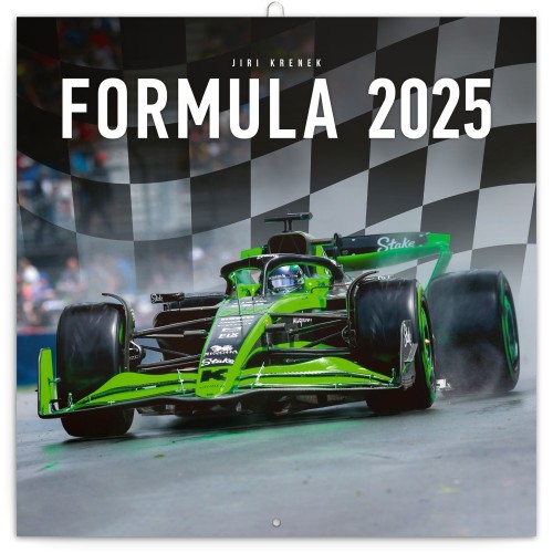 Lemeznaptár Formula 2027, 30 × 30 cm