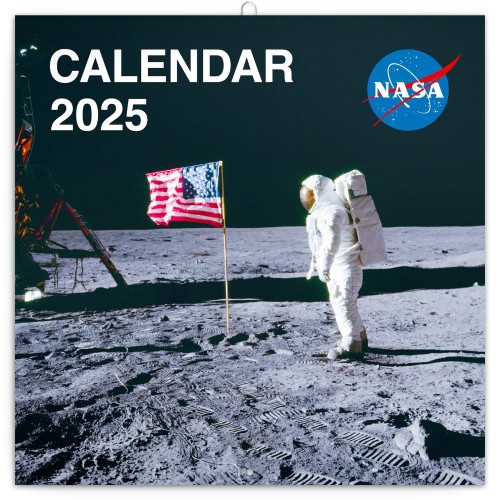 Lemeznaptár NASA 2027, 30 × 30 cm