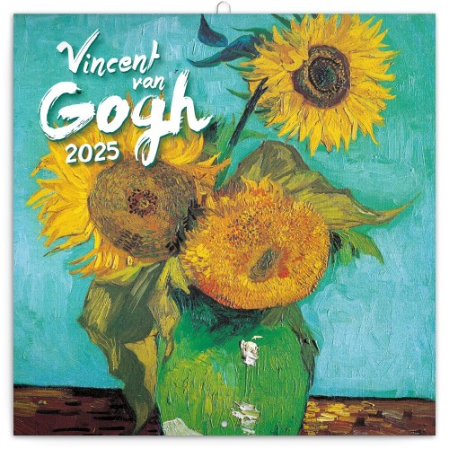 Lemeznaptár Vincent van Gogh 2027, 30 × 30 cm