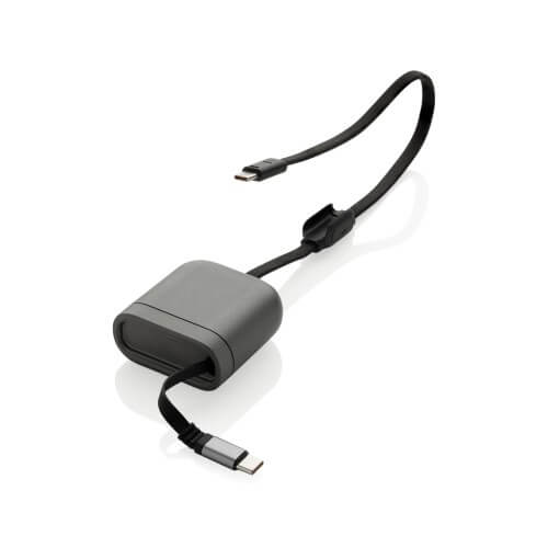 Spira RCS újrahaszn, kihúzható 100 W-os gyorstöltő kábel