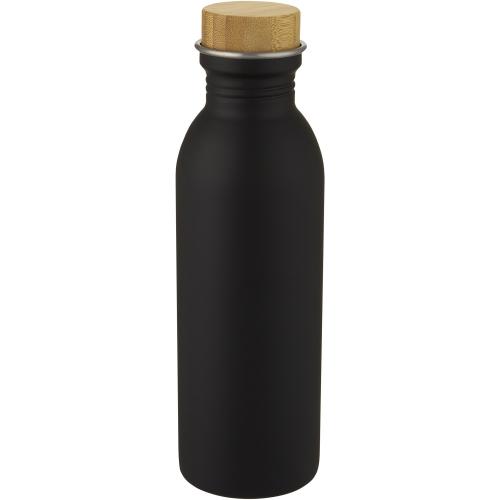 Kalix rozsdamentes acél palack, 650 ml, fekete