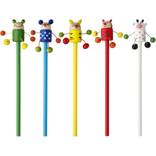 Állatfigurás fa grafitceruza, vegyes