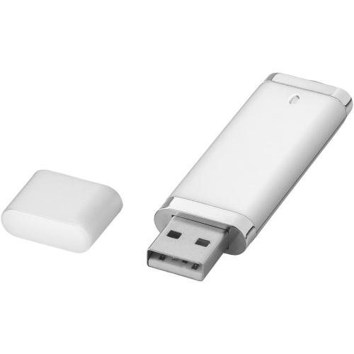Flat pendrive, ezüst, 4GB (raktári)