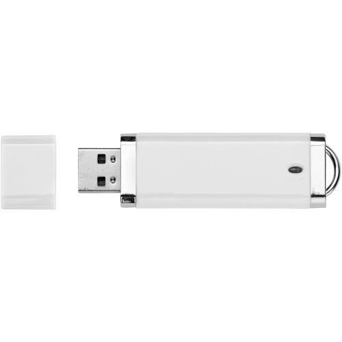 Flat pendrive, fehér, 4GB (raktári)