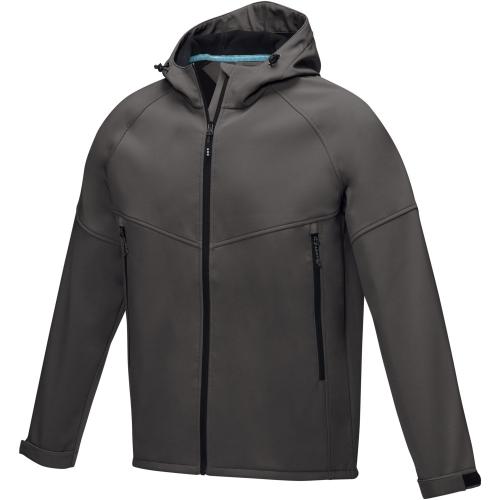 Elevate Coltan férfi GRS softshell dzseki, szürke, S