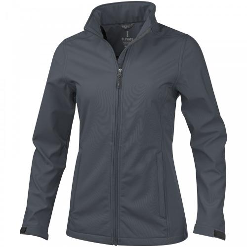 Elevate Maxson softshell női dzseki, sötétszürke, XL