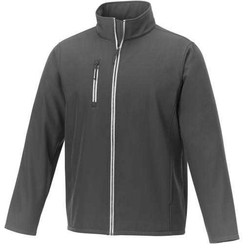 Elevate Orion férfi softshell dzseki, szürke, S