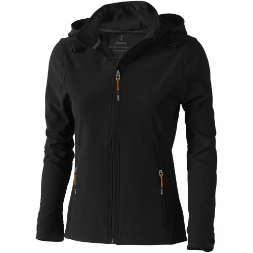 Elevate Langley kapucnis női kabát, fekete, 2XL