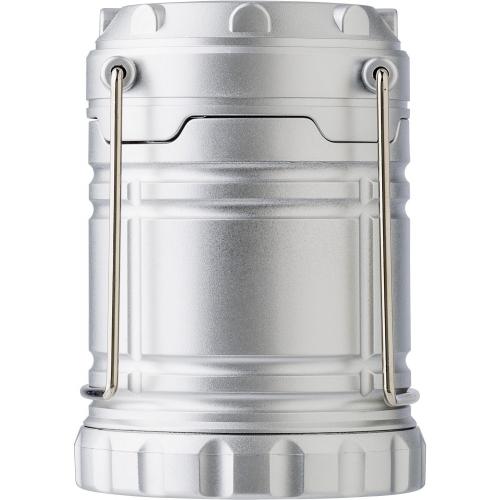 COB kempinglámpa, ezüst