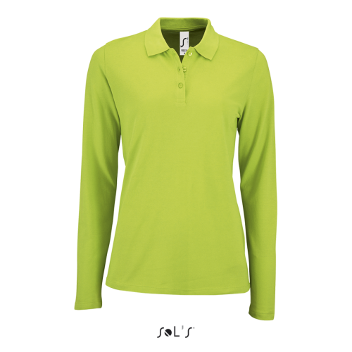 SOL'S PERFECT LSL WOMEN - LONG-SLEEVE PIQUÉ POLO SHIRT
