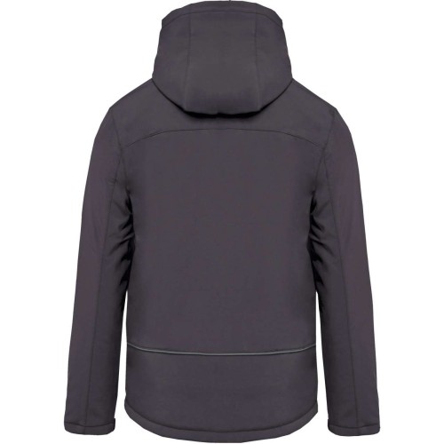 FÉRFI KAPUCNIS SOFTSHELL BÉLELT PARKA