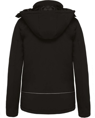 NŐI KAPUCNIS SOFTSHELL BÉLELT PARKA