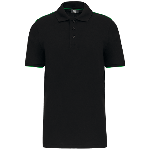 MEN'S SHORT-SLEEVED CONTRASTING DAYTODAY POLO SHIRT