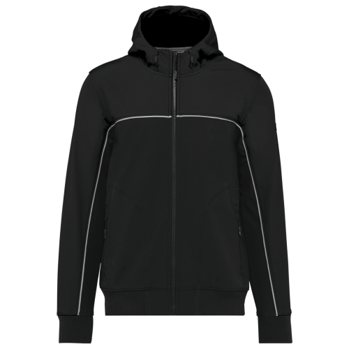 UNISZEX HÁROMRÉTEGŰ KÉT SZÍNŰ BIONIKUS BEVONATTAL ELLÁTOTT SOFTSHELL DZSEKI