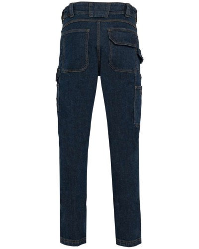 FÉRFI TÖBBZSEBES DENIM NADRÁG