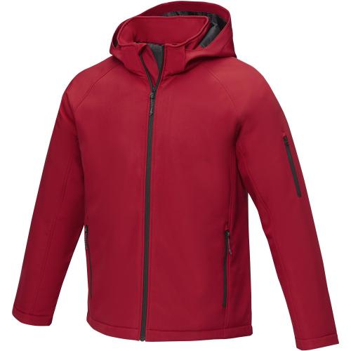 Elevate Notus férfi bélelt softshell dzseki, piros, L