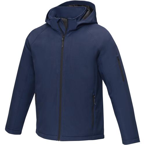 Elevate Notus férfi bélelt softshell dzseki, sötétkék, 2XL