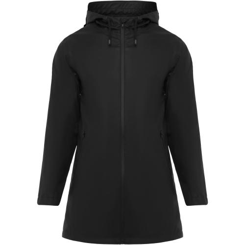 Roly Sitka női esőkabát, Solid black, XL