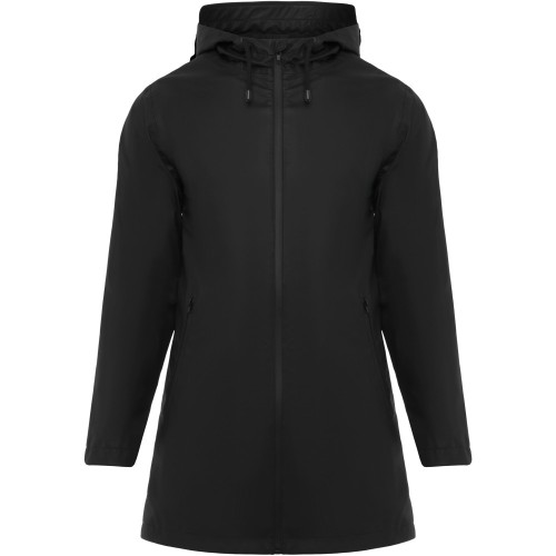 Roly Sitka női esőkabát, Solid black, 2XL