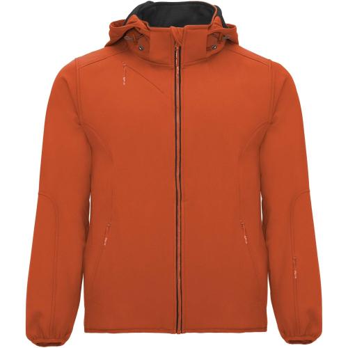 Roly Siberia uniszex softshell dzseki, Vermillon Orange, 2XL
