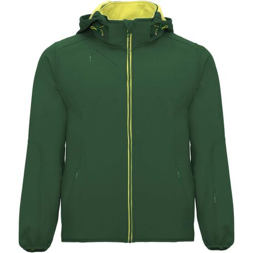 Roly Siberia uniszex softshell dzseki, Bottle green, M