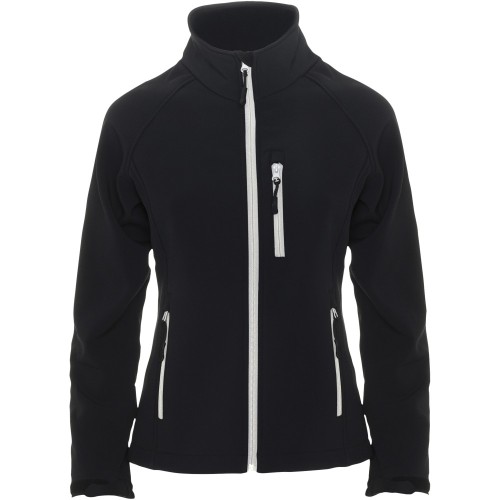 Roly Antartida női softshell dzseki, Solid black, S