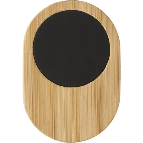 Bambusz telefontartó autóba, barna