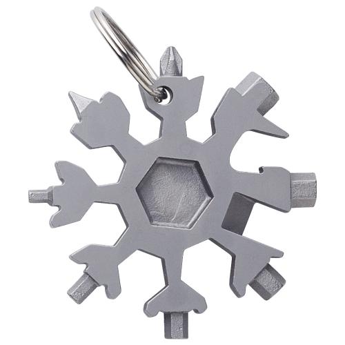 Hópehely alakú szerszámkészlet, ezüst