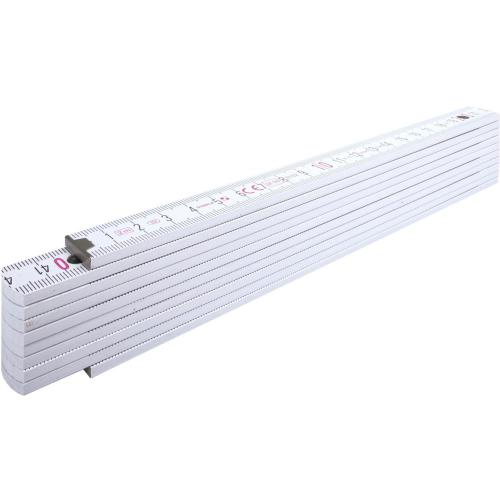 Stabila fa colstok, 2 m, fehér