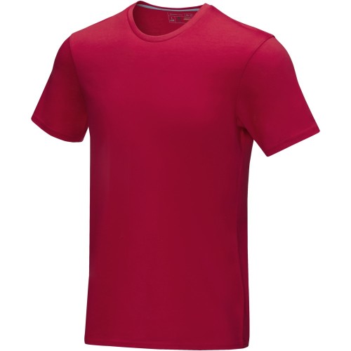 Elevate Azurite férfi organikus póló, piros, 2XL