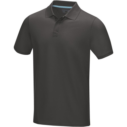 Elevate Graphite férfi organikus póló, szürke, 2XL