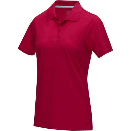 Elevate Graphite női organikus póló, piros, 2XL