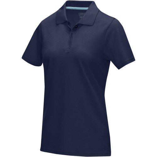 Elevate Graphite női organikus póló, sötétkék, 2XL