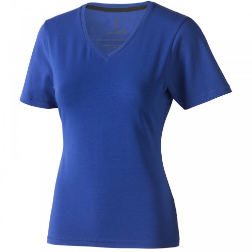 Elevate Kawartha női V nyakú póló, kék, 2XL