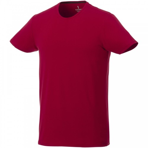 Elevate Balfour férfi organik póló, piros, 2XL