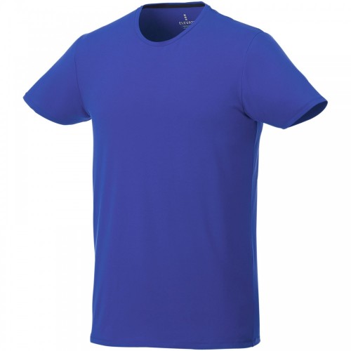 Elevate Balfour férfi organik póló, kék, 2XL
