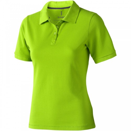 Elevate Calgary női galléros póló, almazöld, 2XL