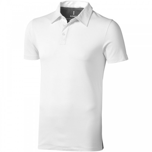 Elevate Markham galléros férfi póló, fehér, 2XL