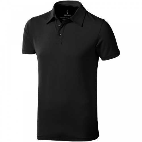 Elevate Markham galléros férfi póló, sötétszürke, 2XL