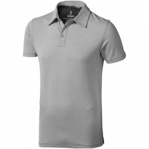 Elevate Markham galléros férfi póló, szürke, 2XL