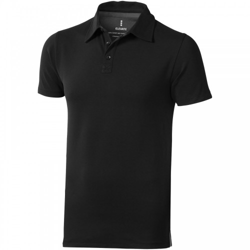 Elevate Markham galléros férfi póló, fekete, 2XL