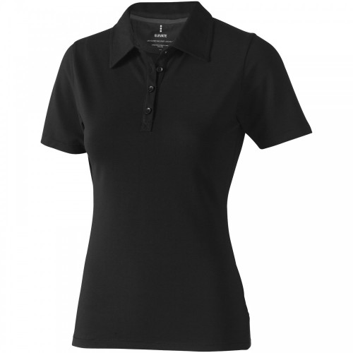 Elevate Markham galléros női póló, sötétszürke, 2XL