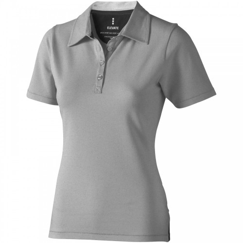 Elevate Markham galléros női póló, szürke, 2XL