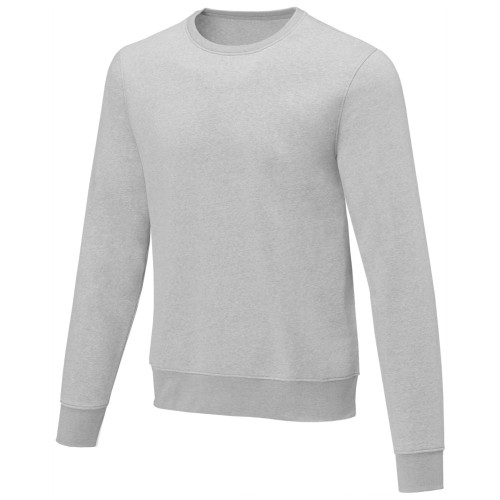 Elevate Zenon férfi kereknyakú pulóver, szürke, 2XL