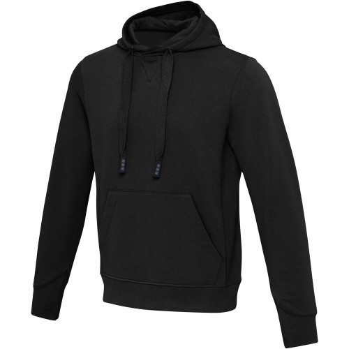 Elevate Laguna uniszex kapucnis pulóver, fekete, 2XS
