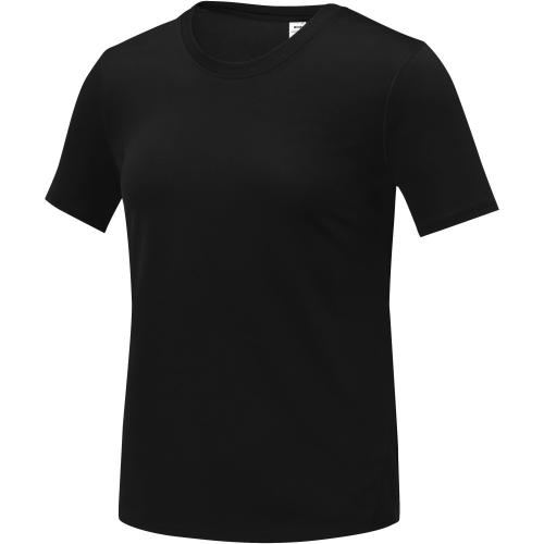 Elevate Kratos rövidujjú női cool fit póló, fekete, 2XL