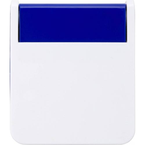 Telefontartó állvány USB kimenetelekkel, műanyag, kék