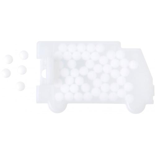 Cukorka-autó, fehér